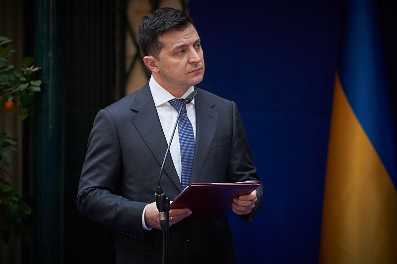 presidente da ucrânia, volodymyr zelensky